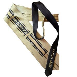 Retro DOBBS  Art Deco Silk Necktie